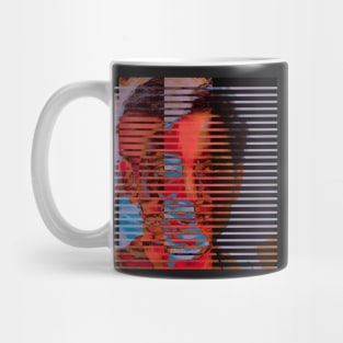 SLICE ME UP Glitch Art Surreal Mug